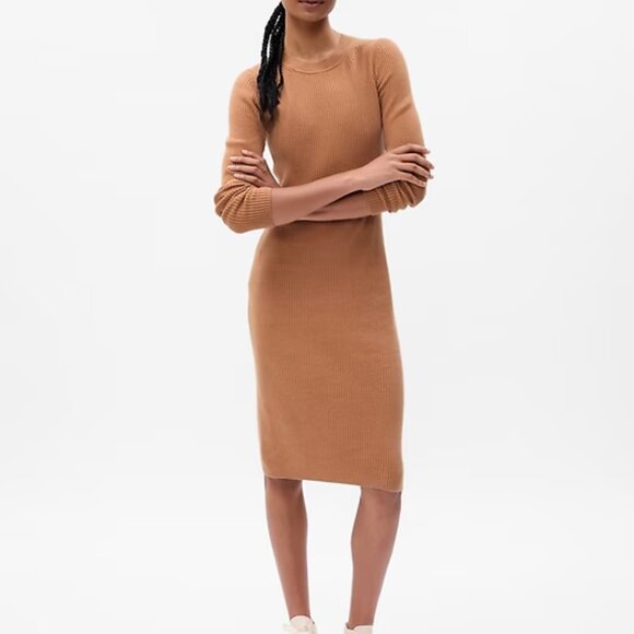 Gap CashSoft Midi Sweater Dress (XS) - Picture 1 of 4